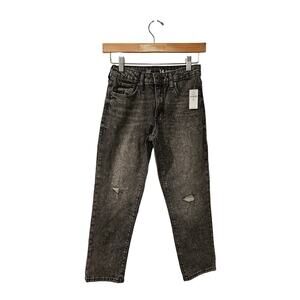 Gap Kids‎ Girlfriend Jeans with Washwell size 14 slim black NWT